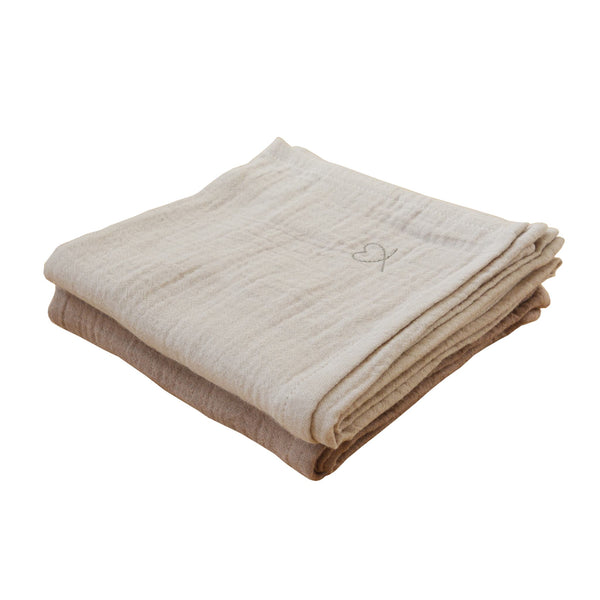 Stofbleer - 2-pak - Light Sand / Clay